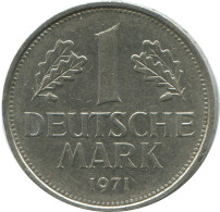 1 MARK 1971 J WEST & UNIFIED GERMANY Coin #DE10410.5.U - 1 Marco