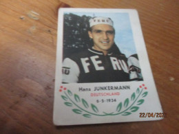 Wielrenner Chromo, Deutschland,  Hans Junkermann - Cyclisme