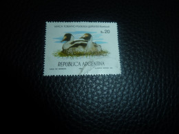 Republica Argentina - Maca Tobiano - Podiceps Gallardoi Rumboll - Yt 1434 - Multicolore - Oblitéré - Année 1984 - - Gebraucht