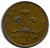 2 NEW PENCE 1978 UK GBAN BRETAÑA GREAT BRITAIN Moneda #AZ048.E - 2 Pence & 2 New Pence