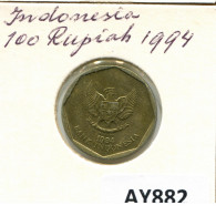 100 RUPIAH 1994 INDONESIA Moneda #AY882.E - Indonésie