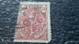 YUNANİSTAN--1900--           50L             USED - Oblitérés