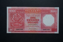 (Tv) 1987 HONG KONG OLD ISSUE - HSBC 100 DOLLARS #EW881688 - Hongkong