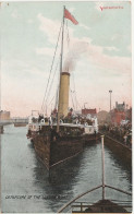 YARMOUTH - DEPARTURE OF THE LONDON BOAT - Great Yarmouth