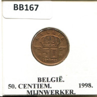 50 CENTIMES 1998 DUTCH Text BÉLGICA BELGIUM Moneda #BB167.E - 50 Centimes