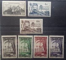 FEZZAN Territoire Militaire 1946 - 1950 , Lot 7 Timbres Dont TAXE , Tous Neufs ** MNH TB - Unused Stamps