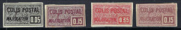 FRANCE Colis Postaux 1918-26: Les Y&T 17,25 Neufs* Et 2x Le Y&T 18 Neufs(*) - Mint/Hinged