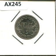 5 YUAN 1981 TAIWAN Pièce #AX245.F - Taiwan