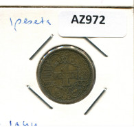 1 PESETA 1944 ESPAGNE SPAIN Pièce #AZ972.F - 1 Peseta