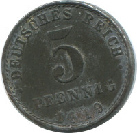 5 PFENNIG 1919 A ALLEMAGNE Pièce GERMANY #AE650.F - 5 Rentenpfennig & 5 Reichspfennig