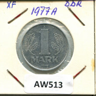 1 MARK 1977 A DDR EAST ALLEMAGNE Pièce GERMANY #AW513.F - 1 Marco