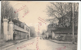 Carte Postale CPA PETROLLES (13) ROUTE NATIONALE 1913 - Peyrolles