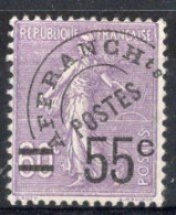 France Timbre Préoblitéré N°47 Sans Gomme TB Cote 70.00€ - 1893-1947