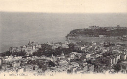 MONACO - Monte-Carlo - Vue Générale - Carte Postale Ancienne - Monte-Carlo