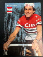 Antonio Ferretti - Clio Aufina - 1982 - Carte -  Cyclisme - Ciclismo -wielrennen - Cyclisme