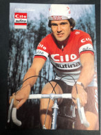 Gilbert Glaus - Clio Aufina - 1982 - Carte -  Cyclisme - Ciclismo -wielrennen - Cyclisme