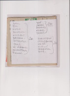 BELGIQUE-22 BORDEREAUX -COLIS POSTAUX AVEC LES TP N° 361 /363VOIR DETAILS DES VILLES SUR SCAN - Documenten & Fragmenten