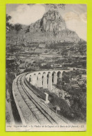 06 Viaduc De La Cagnes Le Baon De St Jeannet Chemin De Fer Ligne Du Sud N°1269 Postée De Nice En 1908 Train Des Pignes - Schienenverkehr - Bahnhof