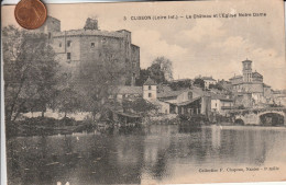 44  - Carte Postale Ancienne De  CLISSON   Le Chateau - Clisson