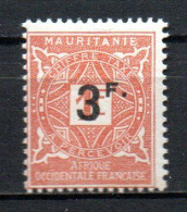 Col33 Colonie Sénégal Taxe N° 21 Neuf X MH Cote : 10,50€ - Postage Due