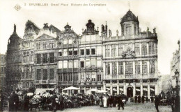 BRUXELLES - Grand'Place - Marché Aux Fleurs - Markten