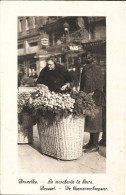 BRUXELLES - La Marchande De Fleurs - N'a Pas Circulé - Old Professions