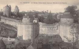 FRANCE - 35 - Fougères - Le Château - Tours Raoul, Surienne, Mélusine Et Des Gobelins - Carte Postale Ancienne - Fougeres