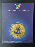 Cameroun Cameroon Kamerun 2010 Folder / Coffret Mi. 1261 - 1264 Bl. 37 Cinquantenaires Indépendance Et Réunification - Cameroun (1960-...)