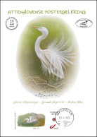 CS/HK - A5 - MYSTAMP°  Cercle D'Ottoncourt/Attenhovense Postzegelkring - Grande Aigrette/Grote Zilverreiger - BUZIN - RR - Covers & Documents