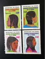 Tchad Chad Tschad 2005 Mi. 2506 - 2509 Journée Internationale De La Femme Woman Day Tag Der Frau Frisur Coiffure - Ciad (1960-...)