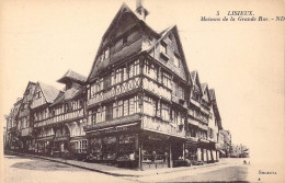 FRANCE - 14 - Lisieux - Maisons De La Grande Rue - Carte Postale Ancienne - Lisieux