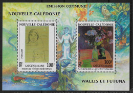 2003 Nouvelle Calédonie N° BF 28  Nf** MNH. Centenaire De La Mort Du Peintre Paul Gauguin. Emission Commune. - Blocs-feuillets
