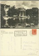 ROMA -VILLA BORGHESE -IL LAGHETTO -TARGHETTA - Parks & Gardens