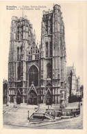 BELGIQUE - Bruxelles - Eglise Sainte-Gudule - Carte Postale Ancienne - Monuments