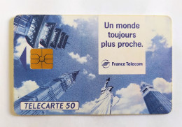 Télécarte France - Un Monde Toujours Plus Proche - Unclassified