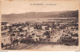 VINTAGE POSTCARD 1921 - Beyrouth ,Vue Générale, - Libano