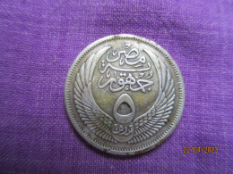 Egypt: 5 Piastres 1957 - Egypt