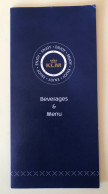 KLM Menu VOO.348 - Menu Cards