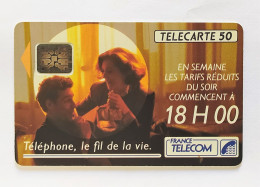 Télécarte France - Téléphone, Le Fil De La Vie - Zonder Classificatie