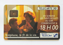 Télécarte France - Téléphone, Le Fil De La Vie - Zonder Classificatie
