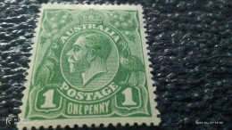 AVUSTRALYA-1918-24        1P     GEORGE V.      USED - Used Stamps