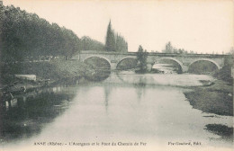 69 - ANSE- S14328 - L'Azergues Et Le Pont Du Chemin De Fer-L23 - Anse