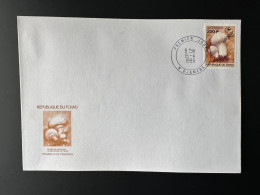 Tchad Chad Tschad 1996 Mi. 1267 200 F FDC 1er Jour Champignons Mushrooms Pilze Jamboree Scouts Scoutisme Pfadfinder - Tschad (1960-...)