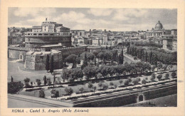 ITALIE - Roma - Castel S. Angelo ( Mole Adriana ) - Carte Postale Ancienne - Autres Monuments, édifices