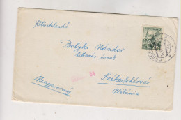 SLOVAKIA WW II 1942 BRATISLAVA  Censored  Cover To Hungary - Briefe U. Dokumente