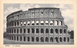 ITALIE - Roma - Il Colosseo - Carte Postale Ancienne - Altri Monumenti, Edifici