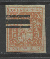 Espagne - Spain - Spanien 1854 Y&T N°25B - Michel N°(?) Nsg - 2r Armoirie - Nuevos