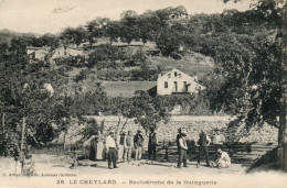 07 Ardèche Le Cheylard Boulodrome De La Guinguette Jeux De Boules (peu Commune) - Le Cheylard