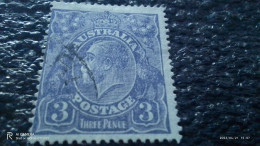 AVUSTRALYA-1918-24        3P     GEORGE V.      USED - Usati