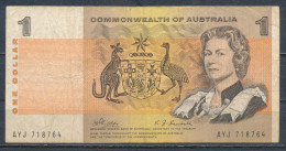 °°° AUSTRALIA 1 DOLLAR 1969 °°° - 1966-72 Reserve Bank Of Australia